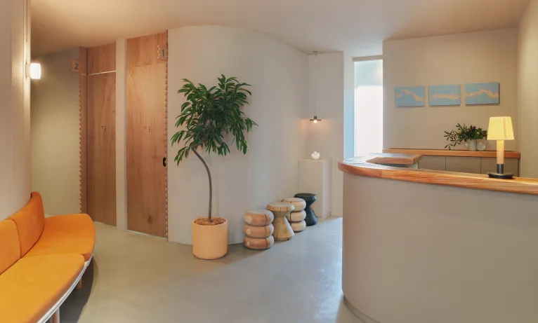 レディースクリニックがとなりにある安心感